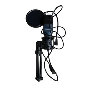 TONOR USB Condenser Microphone with Pop Filter and Tripod‎ Streaming Podcasting
